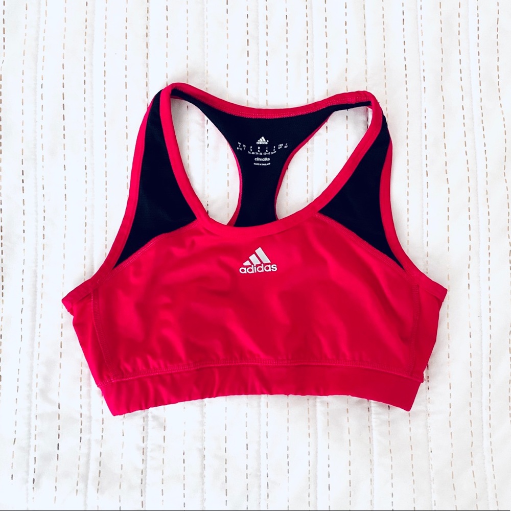 Adidas Climalite Pink Sports Bra